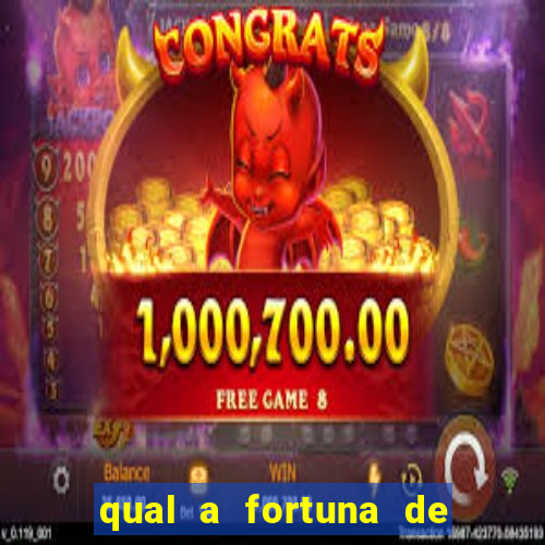 qual a fortuna de chico moedas